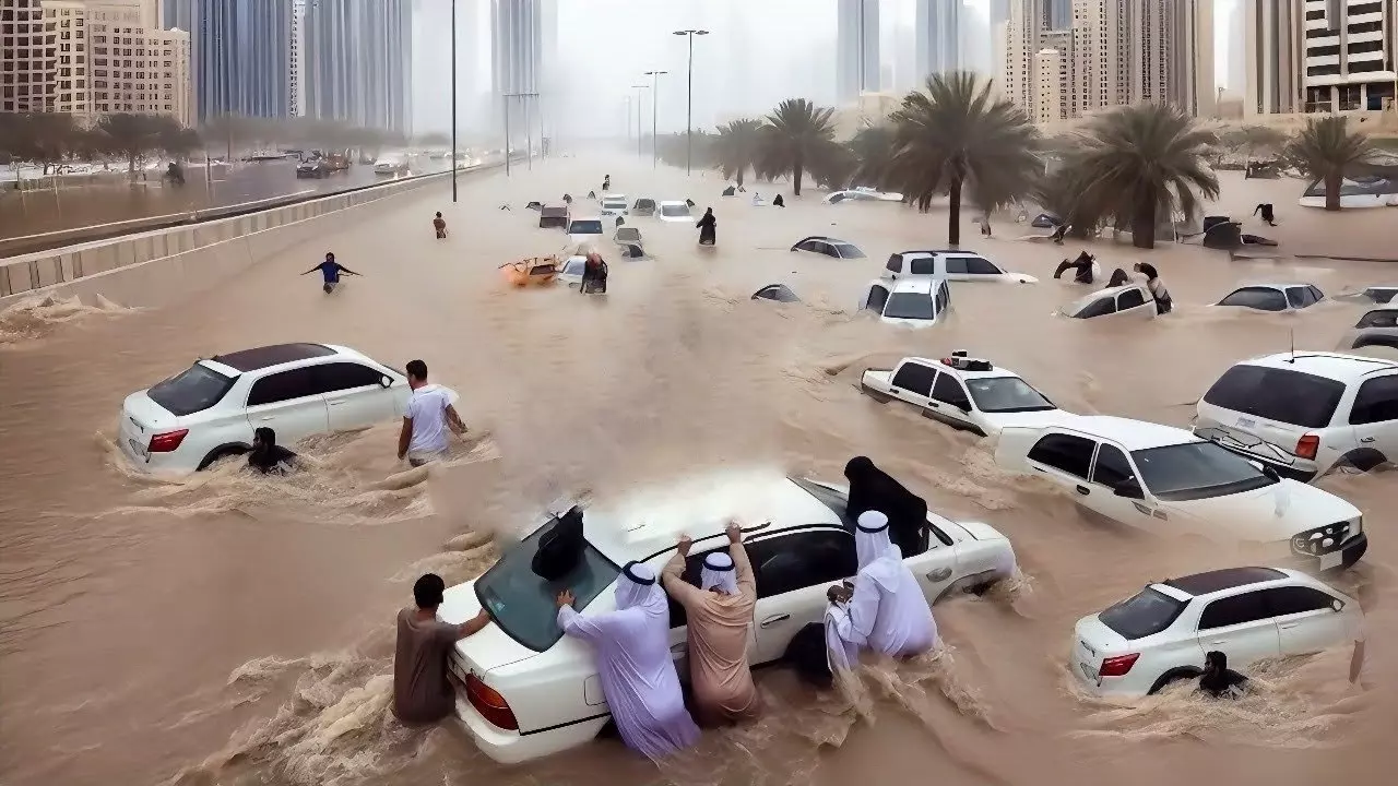 Дожди в Дубае